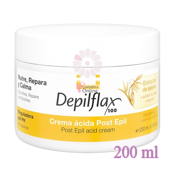 Crema acida dupa epilat Depilflax 200 ml, art DPX 04818